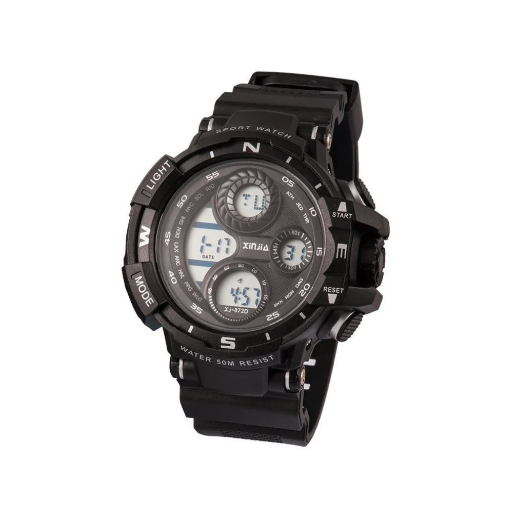 OROLOGIO XINJIA XJ-872D CRONO DIGITALE IMPERMEABILE MILITARY SPORT