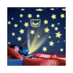 ORSACCHIOTTO DI PELUCHE CON PROIETTORE STELLE LUCE PER CAMERETTA CIELO STELLATO