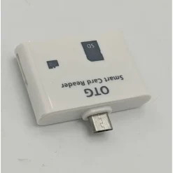 OTG KIT DI COLLEGAMENTO 2IN1 SMART CARD READER MICRO USB SMARTPHONE TABLET OTG-CS5