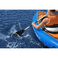 PAGAIA REGOLABILE IN ALLUMINIO 230CM PER KAYAK GOMMONE CANOTTO HYDRO-FORCE 62174
