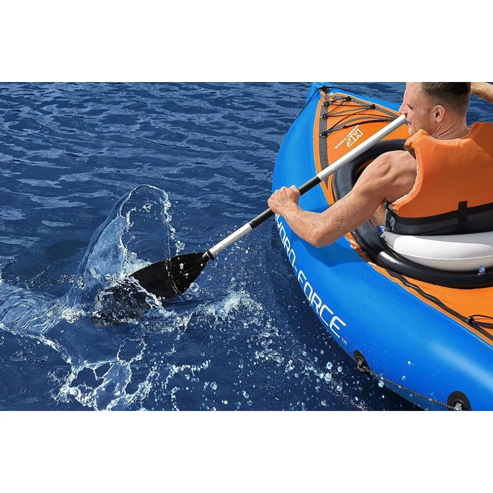 PAGAIA REGOLABILE IN ALLUMINIO 230CM PER KAYAK GOMMONE CANOTTO HYDRO-FORCE 62174