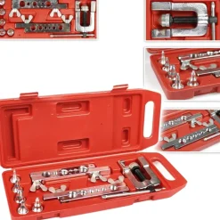 PAGLIETTATRICE SVASATUBI SVASATRICE SVASA TUBI CON 10 ACCESSORI IN VALIGETTA