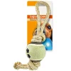 PALLA DA TENNIS CON CORDA PER CANI IN CORDA NYLON GIOCO ANIMALI 35 X 6 X 10 CM