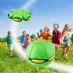 PALLA MAGICA VOLANTE SI TRASFORMA IN FRISBEE CON LUCE LED PER BAMBINI ANIMALI