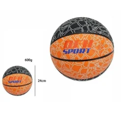 PALLONE BASKET PALLACANESTRO PALLA GIOCO BASKETBALL SPORT ARANCIONE NERA 70714