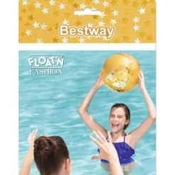 PALLONE FASHIONGLITTER PALLA GLITTER GONFIABILE MARE PISCINA BESTWAY SPIAGGIA