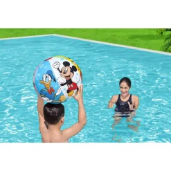 PALLONE GONFIABILE MICKEY MOUSE TOPOLINO 51 CM PALLA BAMBINI MARE PISCINA 91098