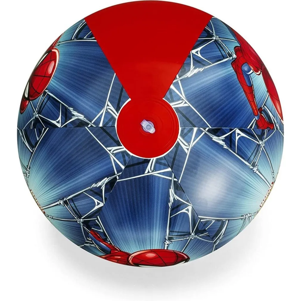 PALLONE GONFIABILE SPIDERMAN 51 CM MULTICOLORE BAMBINO PER MARE SPIAGGIA 98002