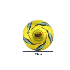 PALLONE PALLA DA CALCIO CALCETTO GIALLO MISURA 21 CM ALLENAMENTO IN CAMPO 06562
