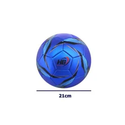 PALLONE PALLA DA CALCIO CALCETTO BLU MISURA 21 CM FOOTBALL GARA IN CAMPO 06561