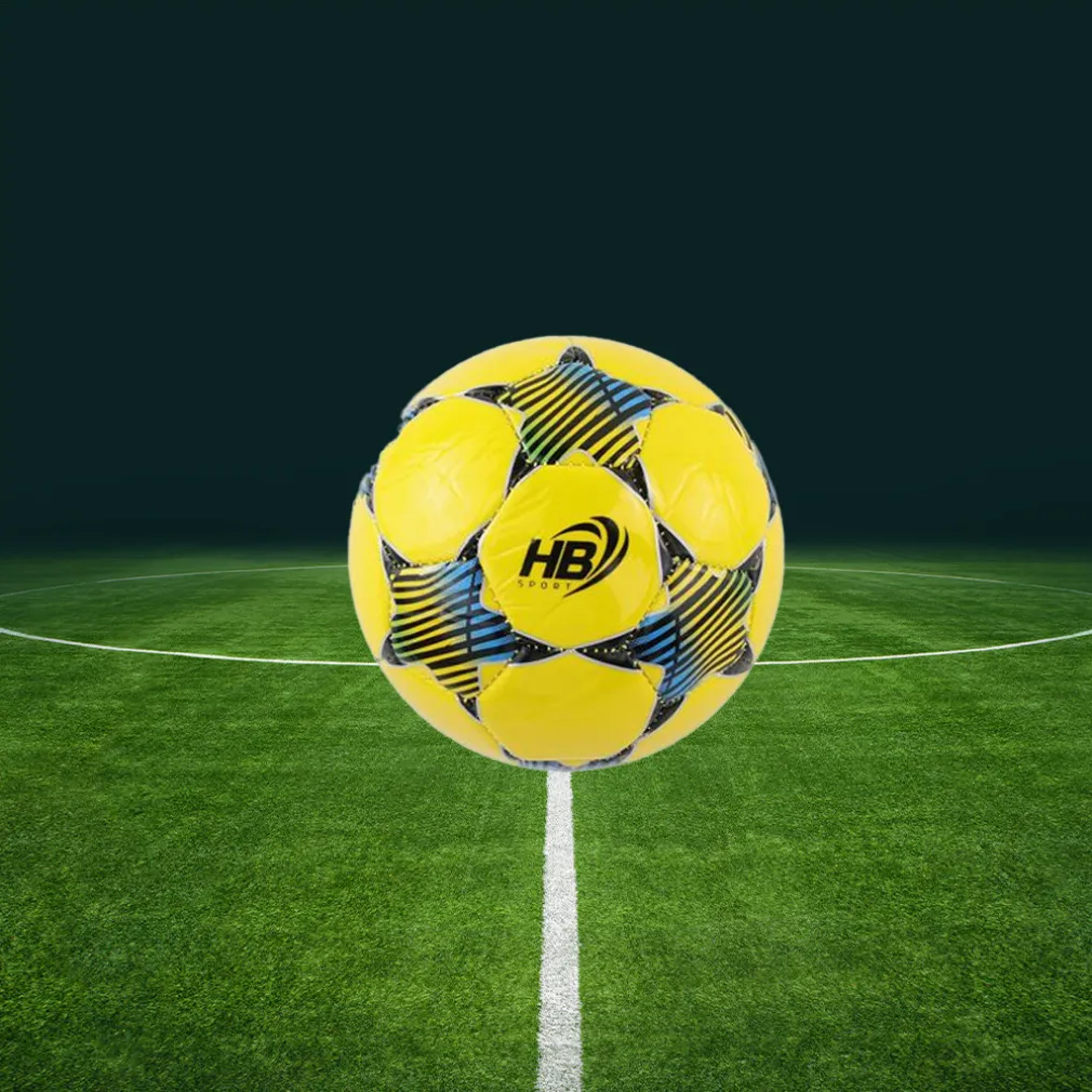 PALLONE PALLA DA CALCIO CALCETTO GIALLO MISURA 13 CM FOOTBALL ALLENAMENTO 06509