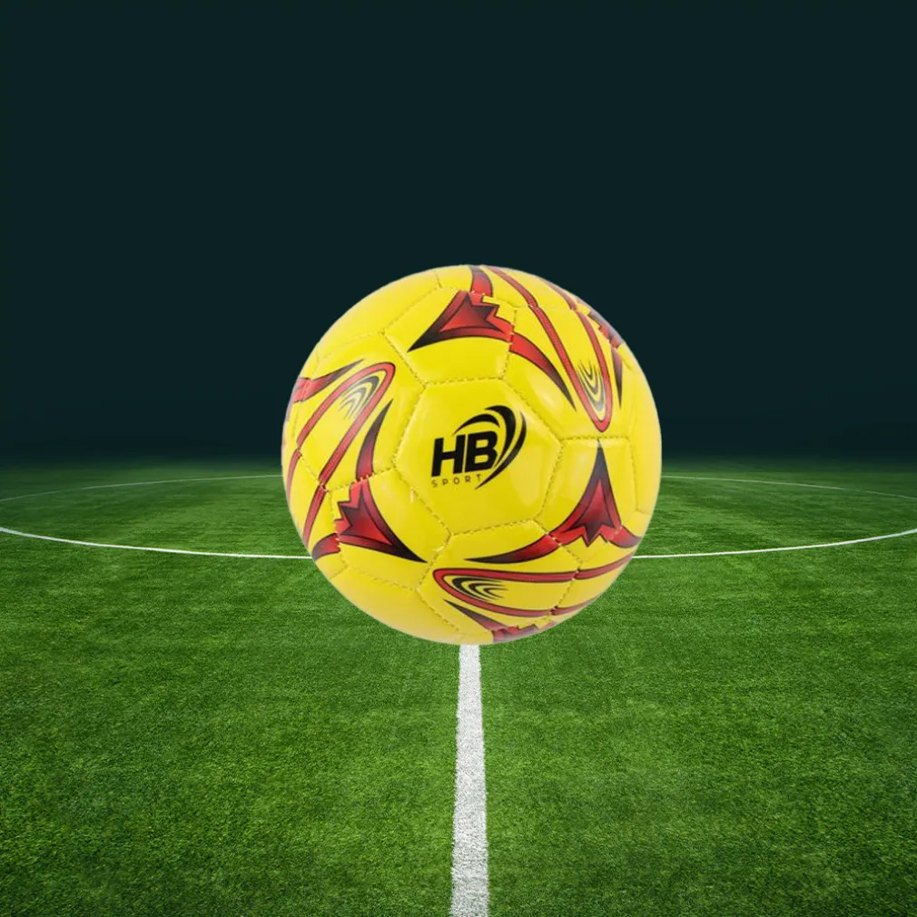 PALLONE PALLA DA CALCIO CALCETTO MISURA 13 CM GIALLO FOOTBALL ALLENAMENTO 06511