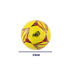 PALLONE PALLA DA CALCIO CALCETTO MISURA 13 CM  GIALLO FOOTBALL ALLENAMENTO 06511