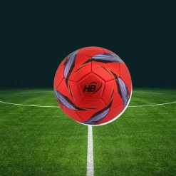 PALLONE PALLA DA CALCIO GIOCO CALCETTO ROSSO MISURA 21 CM ALLENAMENTO GARA 06560