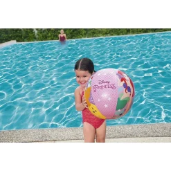 PALLONE PALLA SPIAGGIA GONFIABILE LE PRINCIPESSE 51 CM GIOCO MARE PISCINA 91042