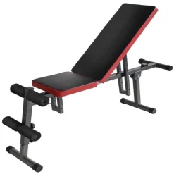 PANCA REGOLABILE MULTIFUNZIONE PIANA INCLINATA PESI ADDOMINALI BODYBUILDING