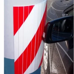PANNELLO ADESIVO PARABORDO SEGNALETICO PER AUTO E MOTO PARAURTI SALVAPORTA BOX