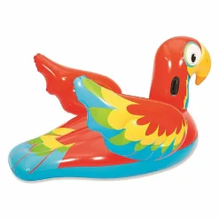 PAPPAGALLO FASHION CAVALCABILE GIGANTE 230 X 180 CM GONFIABILE MULTICOLORE
