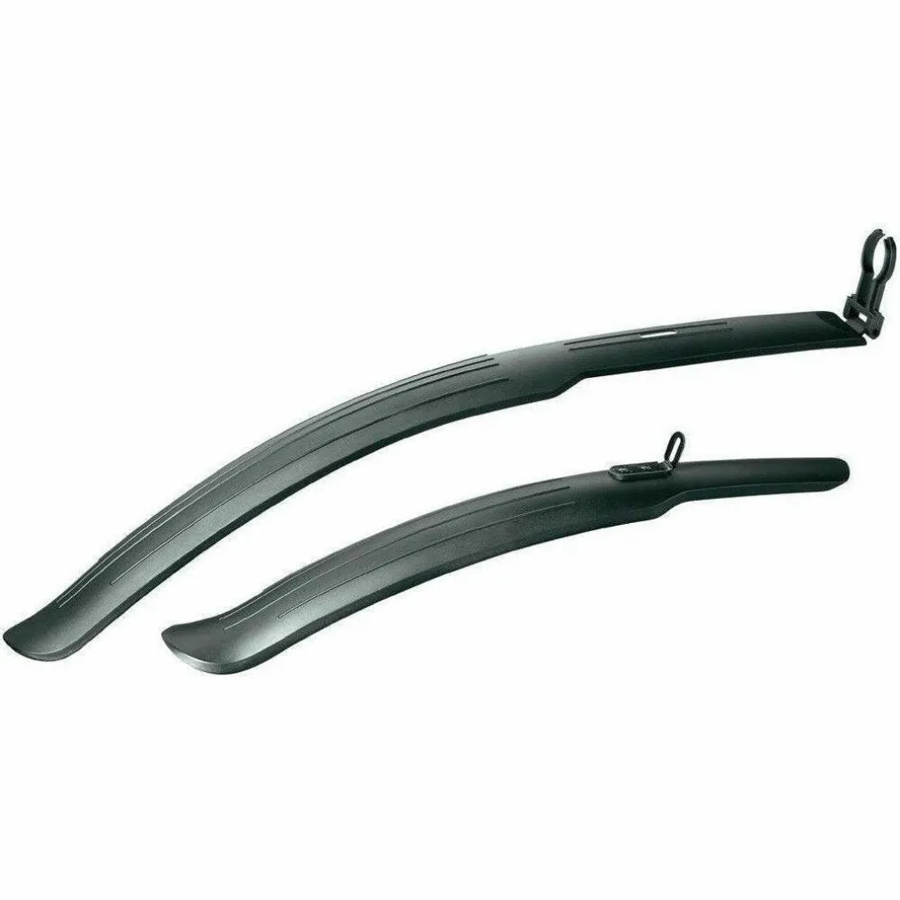 PARAFANGO PER BICI BICICLETTA SET 2 PEZZI PARASPRUZZI MTB ANTERIORE E POSTERIORE