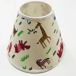 PARALUME CONICO CILINDRO MODERNO PER LAMPADA E APPLIQUE ANIMALI MISURA 10"