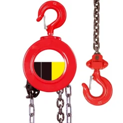 PARANCO A CATENA MANUALE 2 TON 3 MT ARGANO SOLLEVATORE PARANCO 2000Kg