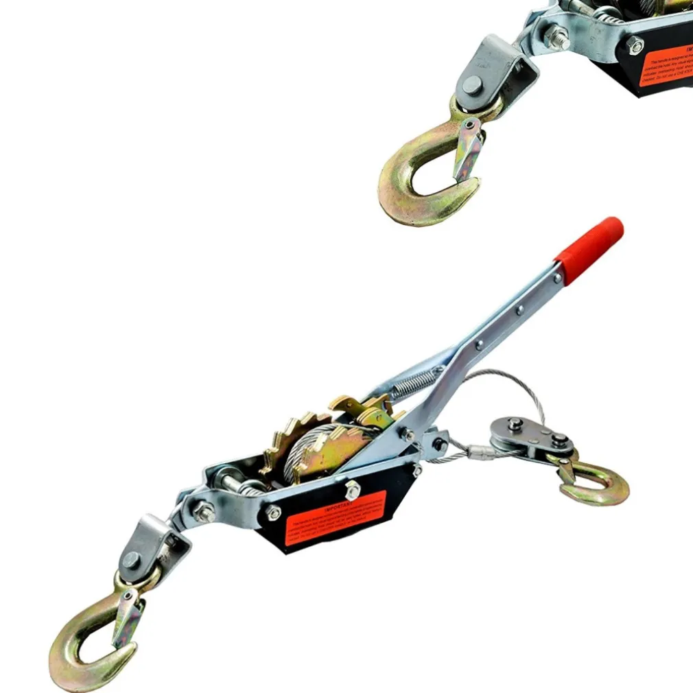 PARANCO VERRICELLO ARGANO MANUALE GANCIO TRAINO 2T 2 TONNELLATE FD-2T