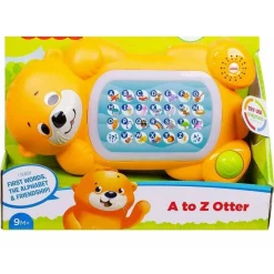 PARLAMICI BABY LONTRA ABC GIOCATTOLO EDUCATIVO BAMBINI LUCI SUONI