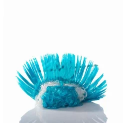 PARRUCCA CRESTA AZZURRA ITALIA NAPOLI SCUDETTO TIFO FESTA MONDIALI EUROPEI