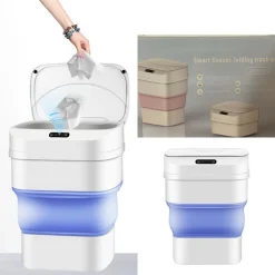 PATTUMIERA CESTINO PER RIFIUTI CON SENSORE APERTURA AUTOMATICA CONTENITORE CARTA