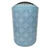 PATTUMIERA CESTINO SECCHIO RIFIUTI ACCESSORIO ARREDO BAGNO CELESTE MAIOLICHE 87030