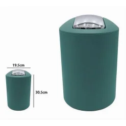 PATTUMIERA CESTINO SECCHIO RIFIUTI GETTACARTE ACCESSORI ARREDO BAGNO VERDE 69989