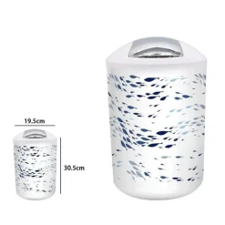 PATTUMIERA CESTINO SECCHIO RIFIUTI GETTACARTE ACCESSORIO BAGNO PESCIOLINI 69885