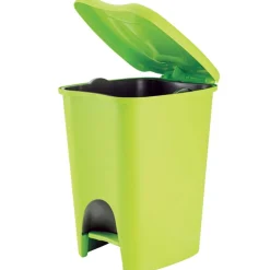 PATTUMIERA IN PLASTICA CON APERTURA A PEDALE LT.16 SECCHIO IMMONDIZIA RIFIUTI