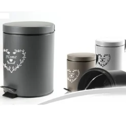 PATTUMIERA PORTASPAZZATURA 17X26CM 3LT DELUXE MODERNO CLASSICO COLORI ASS 664465