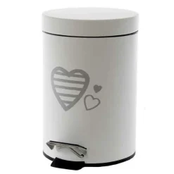 PATTUMIERA PORTASPAZZATURA METALLO 17X26CM 3LT CUORE MIO COLORI ASSORTITI 748646