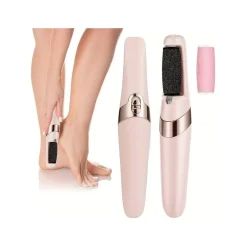 PEDICURE A BATTERIA RICARICABILE ELIMINA CALLI RIMUOVI DURONI PIEDI ESFOLIANTE