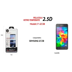 PELLICOLA IN VETRO TEMPERATO PER SAMSUNG GRAND PRIME G530 ANTIURTO MAXTECH P-G530
