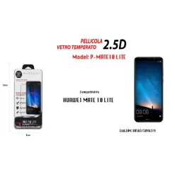 PELLICOLA VETRO TEMPERATO PER HUAWEI MATE 10 LITE SALVA SCHERMO MAXTECH P-MATE10 LITE
