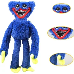 PELUCHE PUPAZZO MORBIDO POPPY PLAYTIME HUGGY WUGGY PLUSH DOLL GIOCO RAGAZZI 40CM