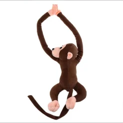 PELUCHE SCIMMIA DA 65 CM BRACCIA LUNGHE GIOCATTOLO PER BAMBINI IN VARI COLORI