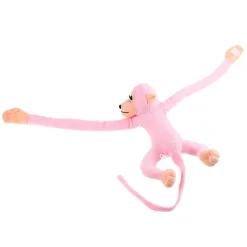 PELUCHE SCIMMIA DA 65 CM BRACCIA LUNGHE GIOCATTOLO PER BAMBINI IN VARI COLORI