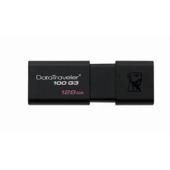 PEN DRIVE KINGSTON 128 GB DATATRAVELER 100 TECNOLOGIA USB 3.0/3.1/2.0 GX/128GB