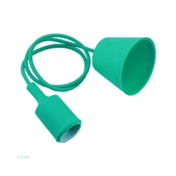 PENDENTE A SOFFITTO LAMPADARIO LAMPADA MODERNO CAVO IN TESSUTO 1M COLORE