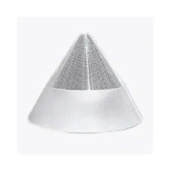PENDENTE LAMPADA LAMPADARIO CONICO BIANCO ACCIAIO A SOFFITTO LUCE LED APPLIQUE DESIGN