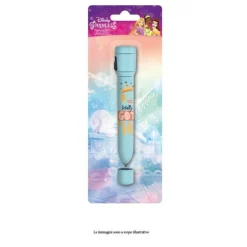 PENNA CON TORCIA GRAFICA PRINCIPESSE ACCESSORI PER SCUOLA REGALO FESTE BAMBINE 953100