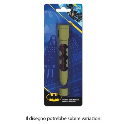 PENNA CON TORCIA GRAFICA BATMAN ACCESSORI PER SCUOLA REGALO FESTE BAMBINI 954916