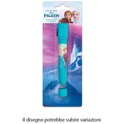 PENNA CON TORCIA GRAFICA FROZEN ACCESSORI PER SCUOLA REGALO FESTE BAMBINE 954909
