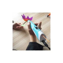 PENNA 3D PER DISEGNI TRIDIMENSIONALI STAMPA STEREOSCOPICA CON SET DI 3 FILAMENTI