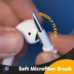 PENNA SPAZZOLA MULTIFUNZIONE PER LA PULIZIA DEGLI AURICOLARI BLUETOOTH AIRPODS