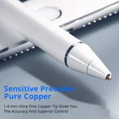 PENNA STILO PENNINO CAPACITIVO DA 1,2MM DIGITALE RICARICABILE A PUNTA FINE TOUCH